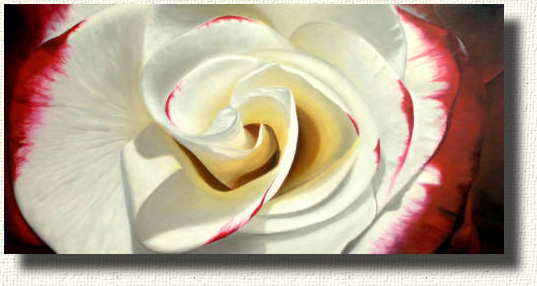 colorful rose painting